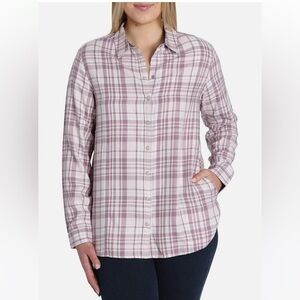 Jachs Girlfriend Women's Super Soft Feel Flannel Shirt